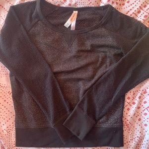 Lorna Jane jersey net sweater